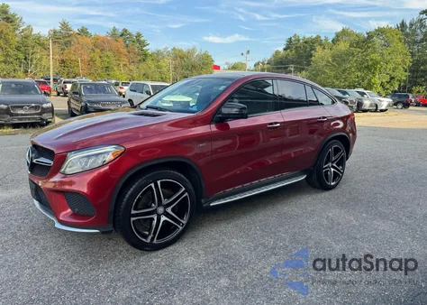 2016 Mercedes-Benz Gle Coupe 450 4Matic from USA, damaged, VIN 4JGED6EB2GA026395